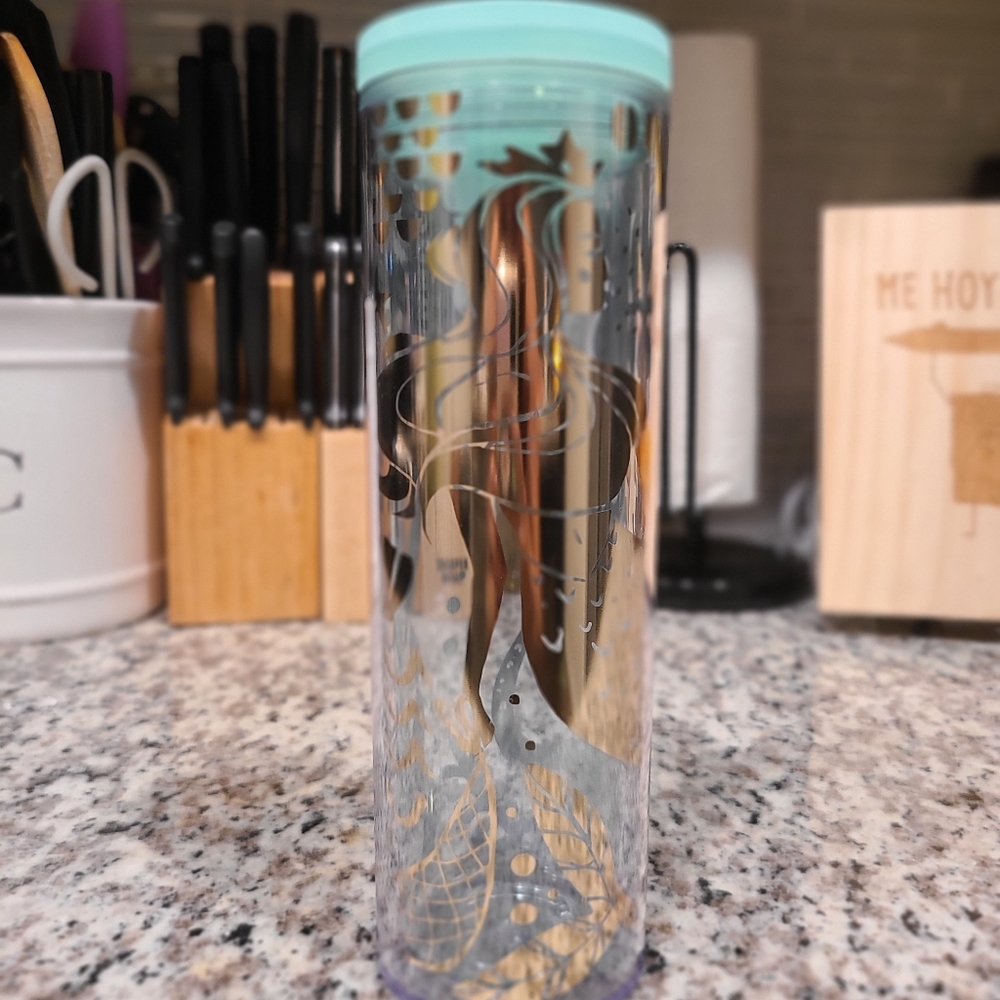 Starbucks 2020 Golden Siren Mermaid Tumbler